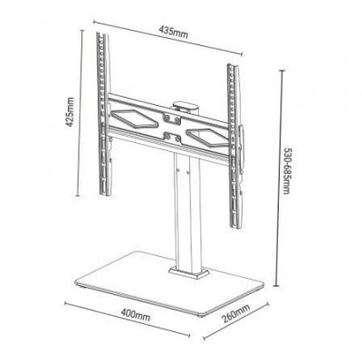 Soporte de Sobremesa TM Electrón TMSLC419 para TV de 32-50"/ hasta 30kg