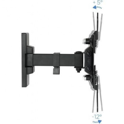 Soporte de Pared Giratorio/ Inclinable/ Nivelable TooQ LP2042TNL-B para TV de 13-42"/ hasta 20kg