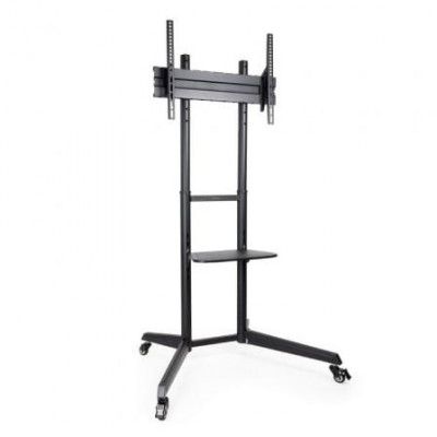 Soporte de Pie Inclinable con Ruedas Tooq FS1170M-B para TV de 37-70"/ hasta 50kg