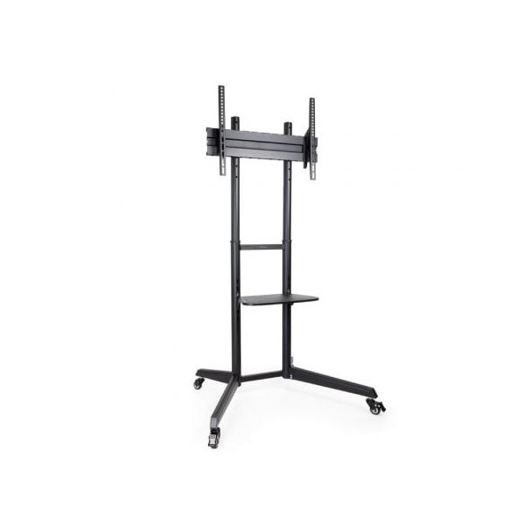 Soporte de Pie Inclinable con Ruedas Tooq FS1170M-B para TV de 37-70"/ hasta 50kg