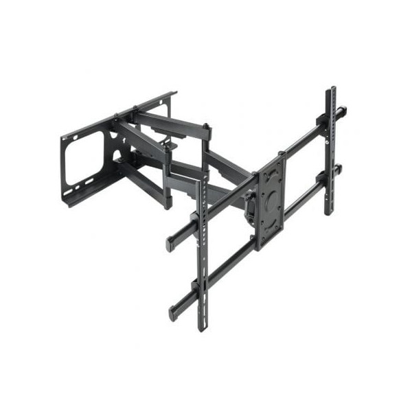 Soporte de Pared Giratorio/ Inclinable/ Nivelable TooQ LP3790TN-B para TV de 43-90"/ hasta 75kg