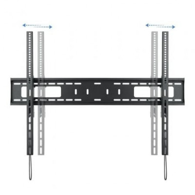 Soporte de Pared Fijo Inclinable TooQ LP42100T-B para TV de 60-100"/ hasta 75kg