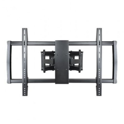 Soporte de Pared Giratorio/ Inclinable/ Nivelable TooQ LP75100TN-B para TV de 60-100"/ hasta 80kg