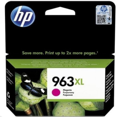 Cartucho de Tinta Original HP nº963 XL Alta Capacidad/ Magenta