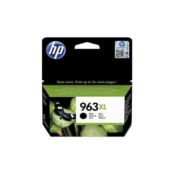 Cartucho de Tinta Original HP nº963 XL Alta Capacidad/ Negro