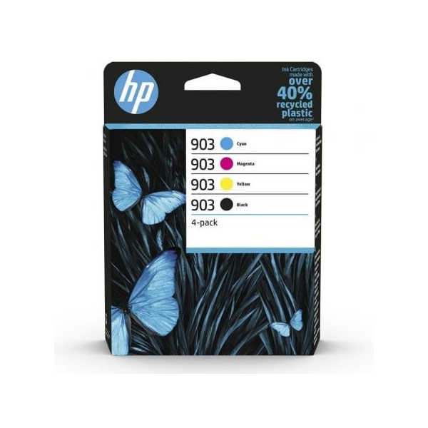 Cartucho de Tinta Original HP nº903 Multipack/ Negro/ Magenta/ Cian/ Amarillo