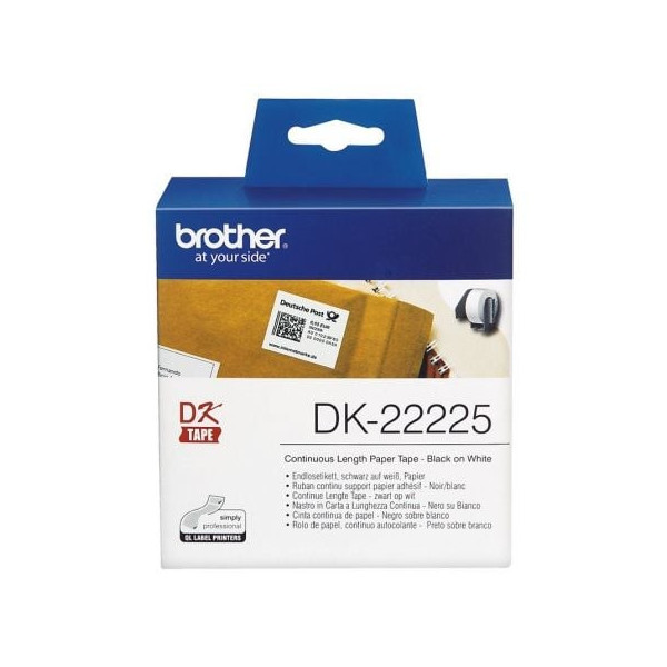 Rollo de Papel Continuo Original Brother DK-22225