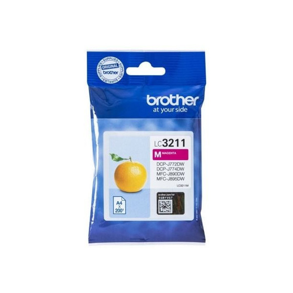 Cartucho de Tinta Original Brother LC-3211M/ Magenta