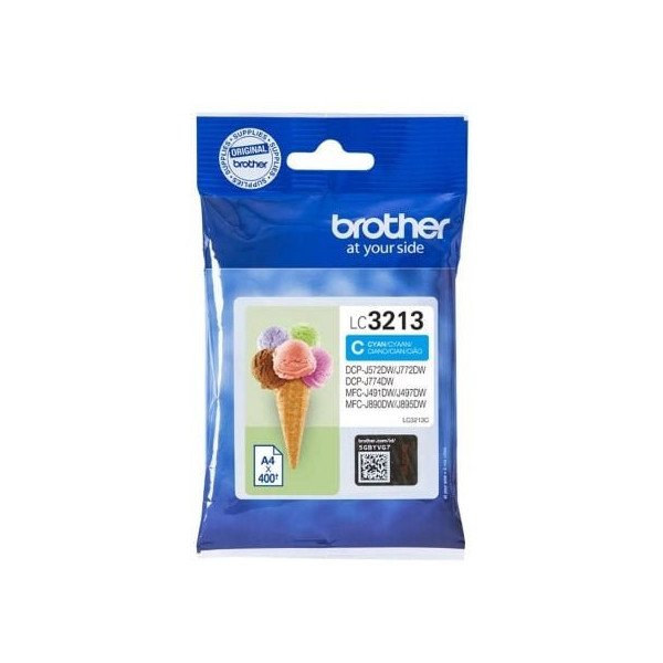 Cartucho de Tinta Original Brother LC-3213C/ Cian