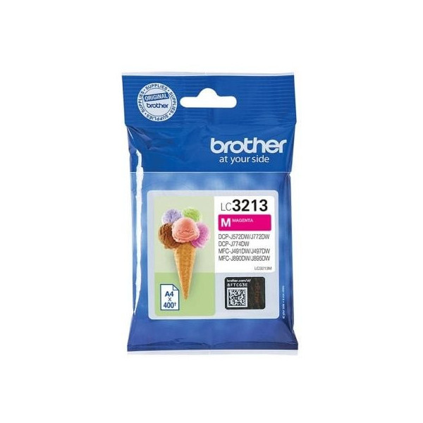 Cartucho de Tinta Original Brother LC-3213M/ Magenta