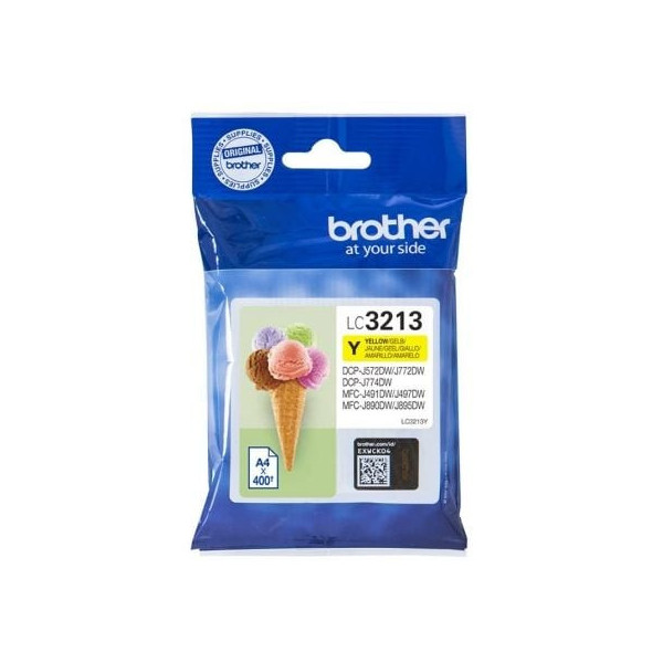 Cartucho de Tinta Original Brother LC-3213Y/ Amarillo