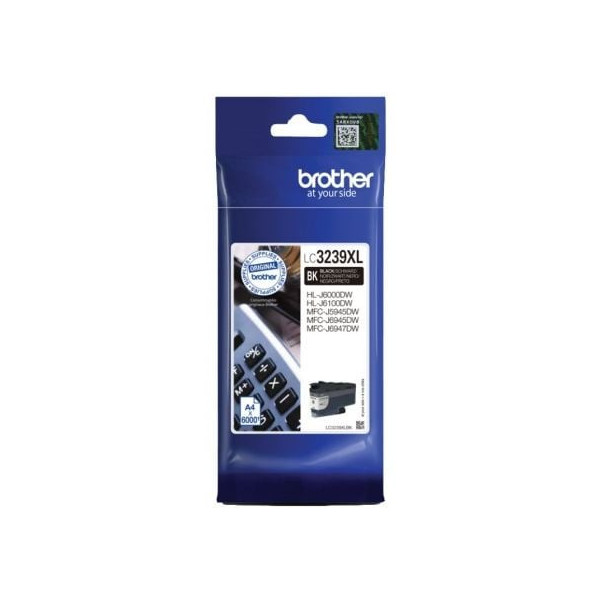 Cartucho de Tinta Original Brother LC-3239 XL Alta Capacidad/ Negro