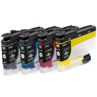 Cartucho de Tinta Original Brother LC424VAL/ Multipack/ Cian/ Magenta/ Amarillo/ Negro