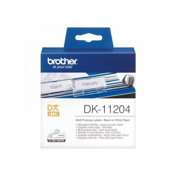 Rollo de Etiquetas Original Brother DK-11204