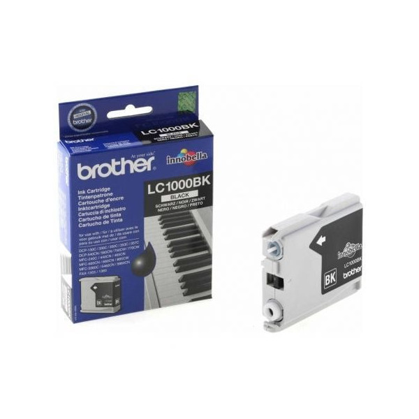 Cartucho de Tinta Original Brother LC1000-BK/ Negro