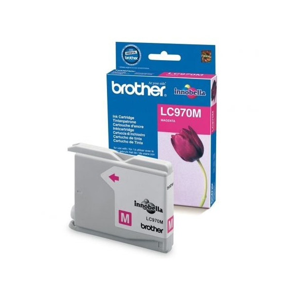 Cartucho de Tinta Original Brother LC-970M/ Magenta