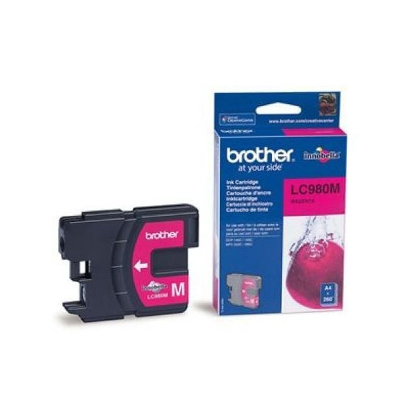 Cartucho de Tinta Original Brother LC-980M/ Magenta