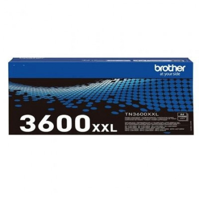 Tóner Original Brother TN3600XXL Alta Capacidad/ Negro