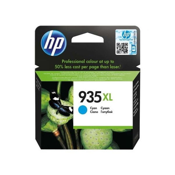 Cartucho de Tinta Original HP nº935 XL Alta Capacidad/ Cian