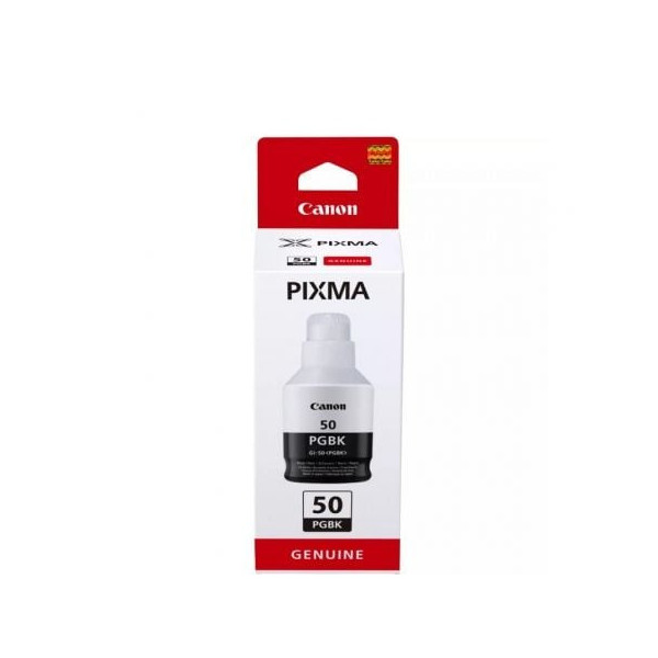 Botella de Tinta Original Canon GI-50/ Negro