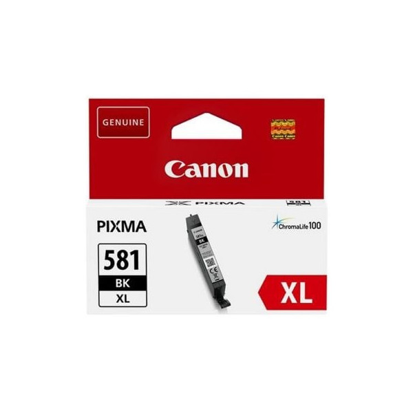 Cartucho de Tinta Original Canon CLI-581BKXL Alta Capacidad/ Negro