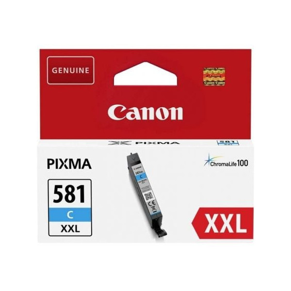 Cartucho de Tinta Original Canon CLI-581XXL Alta Capacidad/ Cian