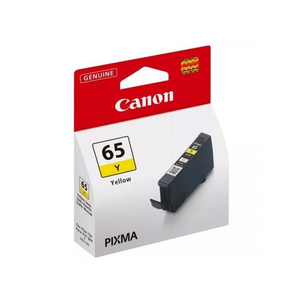 Cartucho de Tinta Original Canon CLI-65Y/ Amarillo