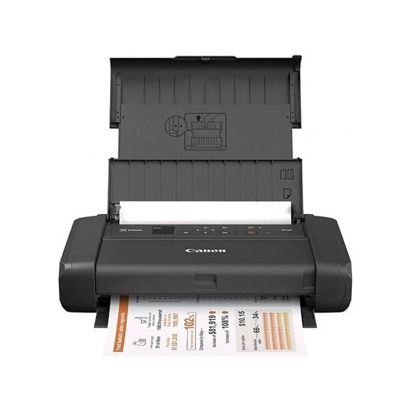 Impresora Portátil Canon PIXMA TR150 con Batería/ WiFi/ Negra