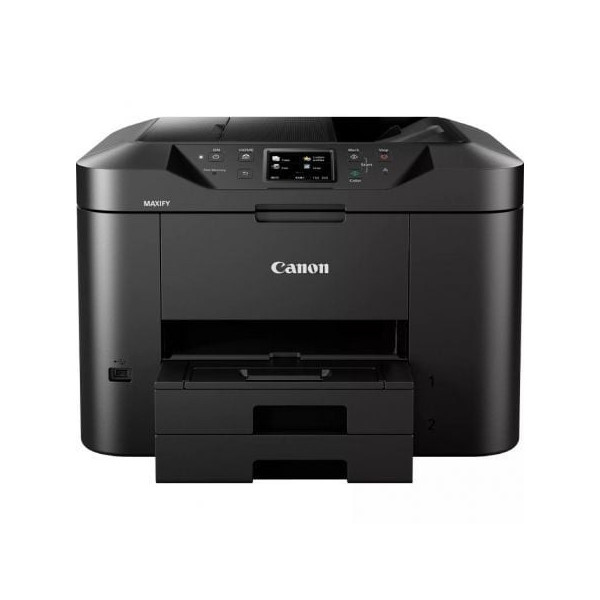 Multifunción Canon MAXIFY MB2750 WiFi/ Fax/ Dúplex/ Negra