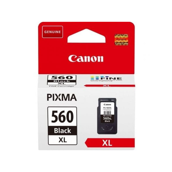 Cartucho de Tinta Original Canon PG-560XL Alta Capacidad/ Negro