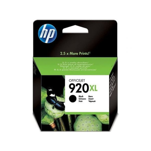 Cartucho de Tinta Original HP nº920 XL Alta Capacidad/ Negro