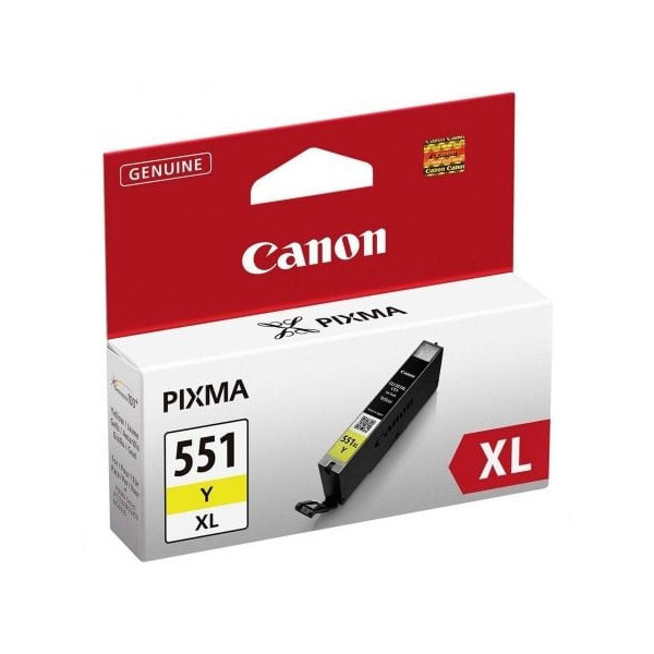 Cartucho de Tinta Original Canon CLI-551Y XL Alta Capacidad/ Amarillo