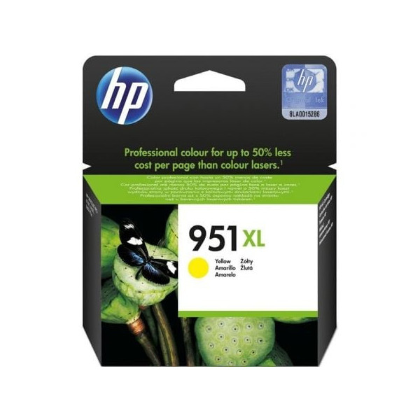 Cartucho de Tinta Original HP nº951 XL Alta Capacidad/ Amarillo