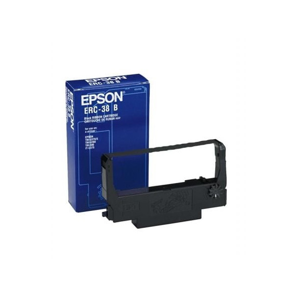 Cinta Matricial Epson ERC-38/ Negro