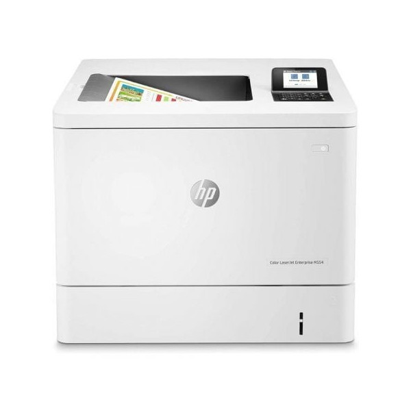 Impresora Láser Color HP LaserJet Enterprise M554DN Dúplex/ Blanca