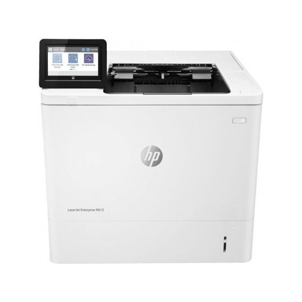 Impresora Láser Monocromo HP Laserjet Enterprise M612DN Dúplex/ Blanca