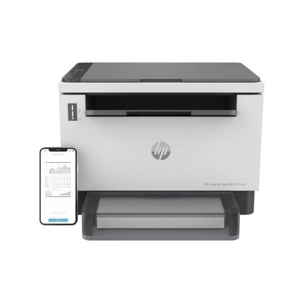 Multifunción Recargable Láser Monocromo HP Laserjet Tank 2604dw WiFi/ Dúplex/ Blanca