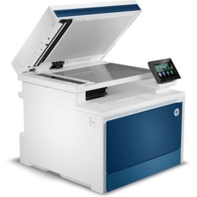 Multifunción Láser Color HP LaserJet Pro 4302dw/ WiFi/ Dúplex/ Blanca y Azul