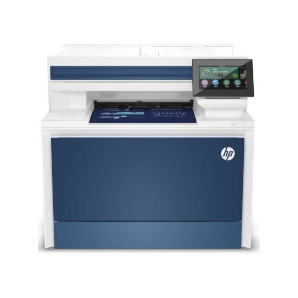 Multifunción Láser Color HP LaserJet Pro 4302fdw/ WiFi/ Fax/ Dúplex/ Blanca y Azul