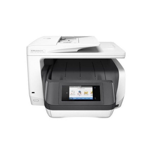 Multifunción HP Officejet Pro 8730 WiFi/ Fax/ Dúplex/ ADF/ Blanca