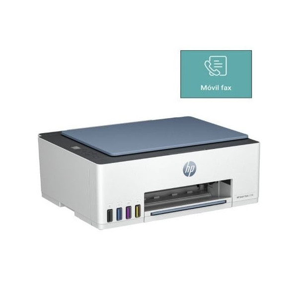 Multifunción Recargable HP Smart Tank 5106/ WiFi/ Fax Móvil/ Blanca