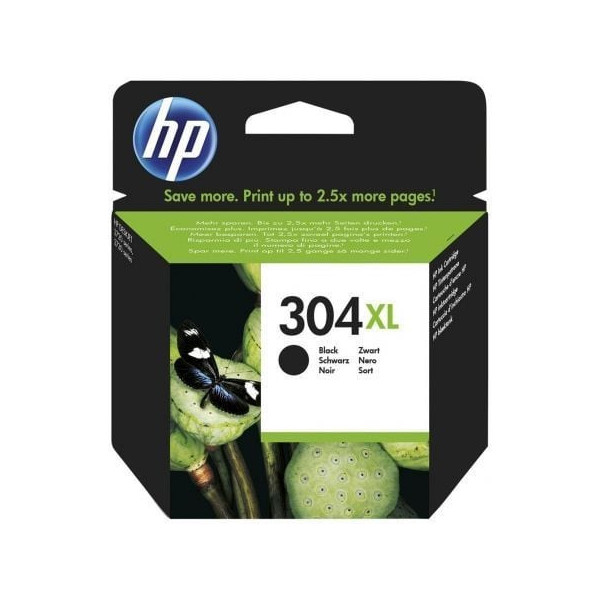 Cartucho de Tinta Original HP nº304 XL Alta Capacidad/ Negro