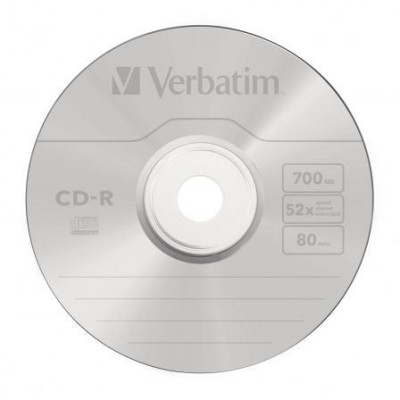 CD-R Verbatim Datalife 52X/ Tarrina-100uds