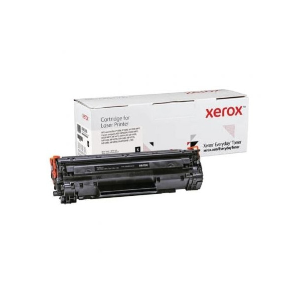 Tóner compatible Xerox 006R03630 compatible con HP CE278A/CRG-126/CRG-128/ 2100 páginas/ Negro