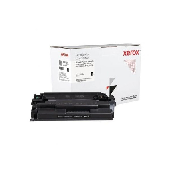 Tóner compatible Xerox 006R03639 compatible con HP CF226X/CRG-052H/ 9000 páginas/ Negro