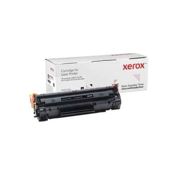 Tóner compatible Xerox 006R03650 compatible con HP CF283A/ 1500 páginas/ Negro