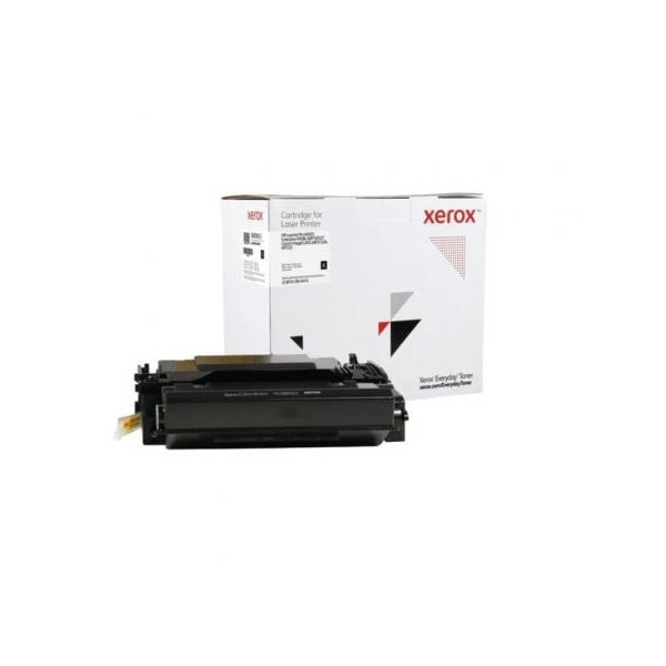 Tóner compatible Xerox 006R03653 compatible con HP CF287X/ CRG-041H/ 18000 páginas/ Negro