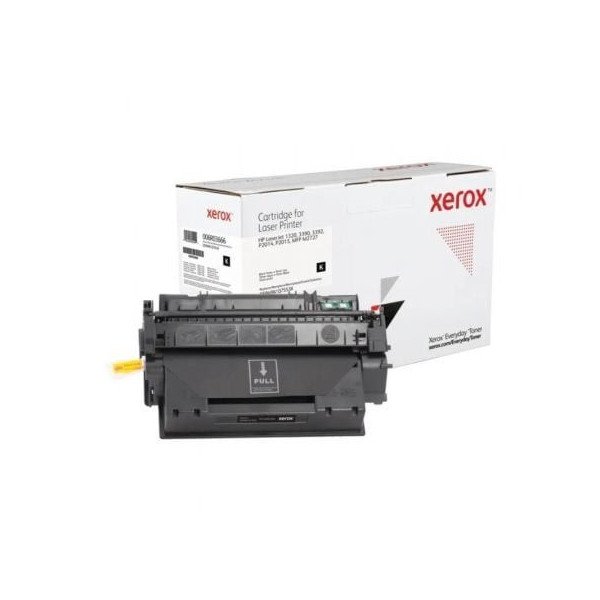 Tóner compatible Xerox 006R03666 compatible con HP Q5949X/Q7553X/ 6000 páginas/ Negro