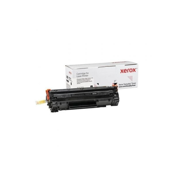 Tóner compatible Xerox 006R03708 compatible con HP CB435A/CB436A/CE285A/CRG-125/ 2000 páginas/ Negro