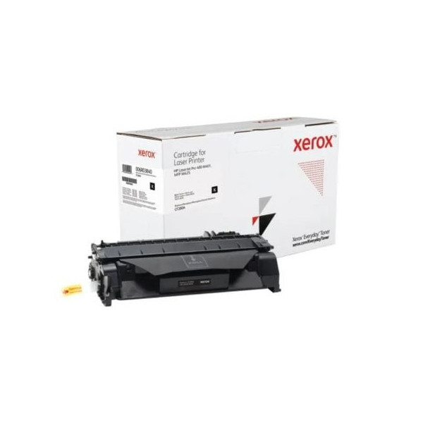 Tóner compatible Xerox 006R03840 compatible con HP CF280A/ 2700 páginas/ Negro